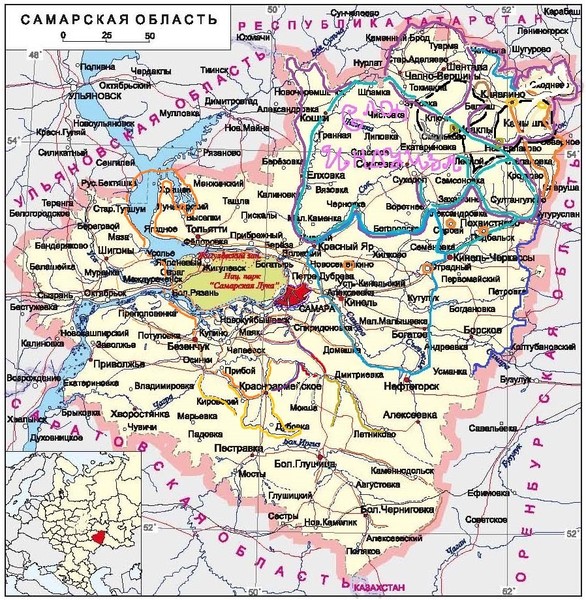 Мои Очередные Открытия О Внутренних Границах Самарской Области
