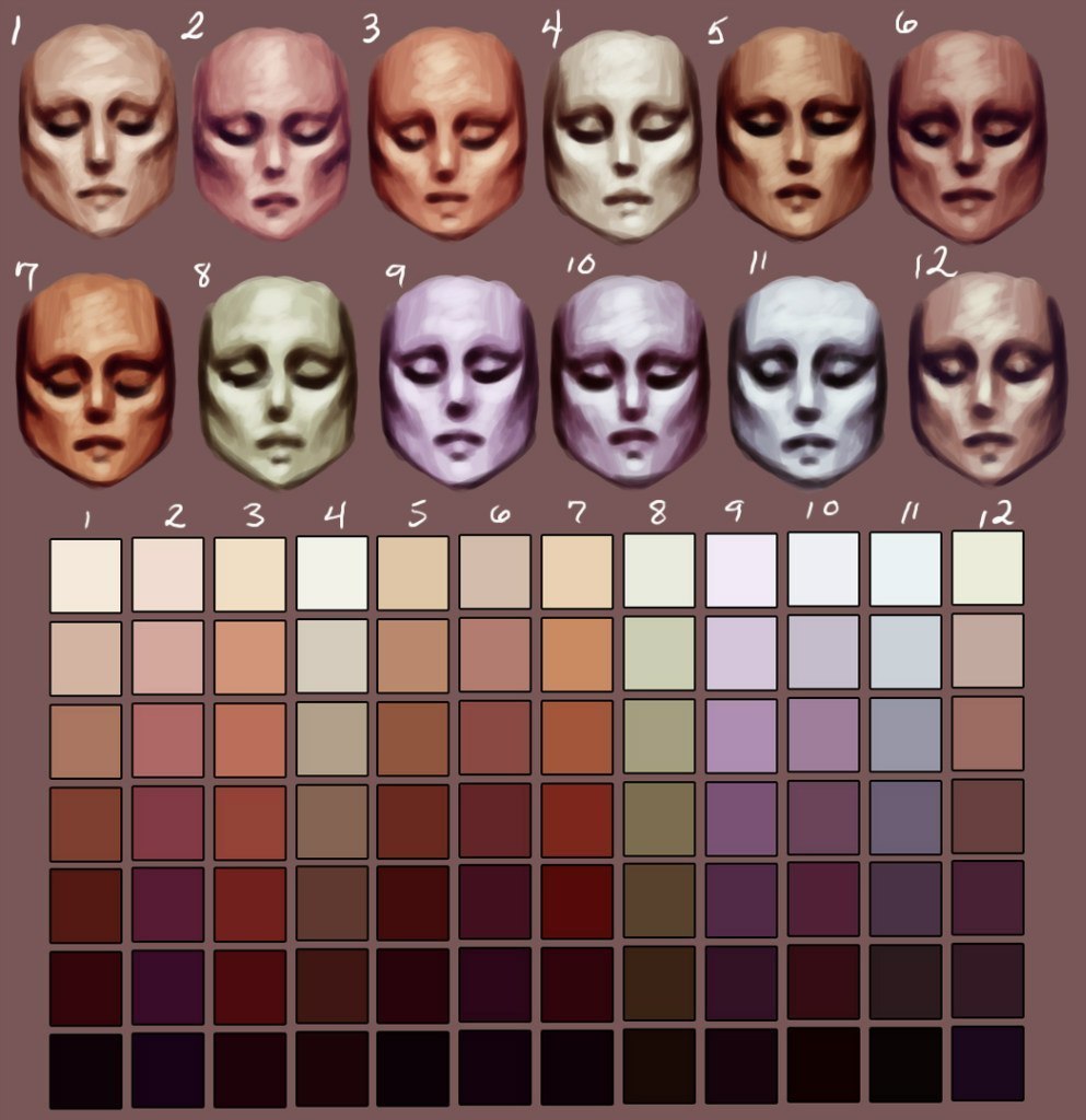 Оттенок человека. Skin Tone Palette. Палитра кожи для САИ. Цвет кожи референс палитра. Skin Tone Palette Эталон.