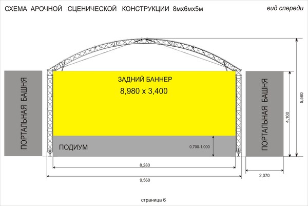 Уличная сцена схема