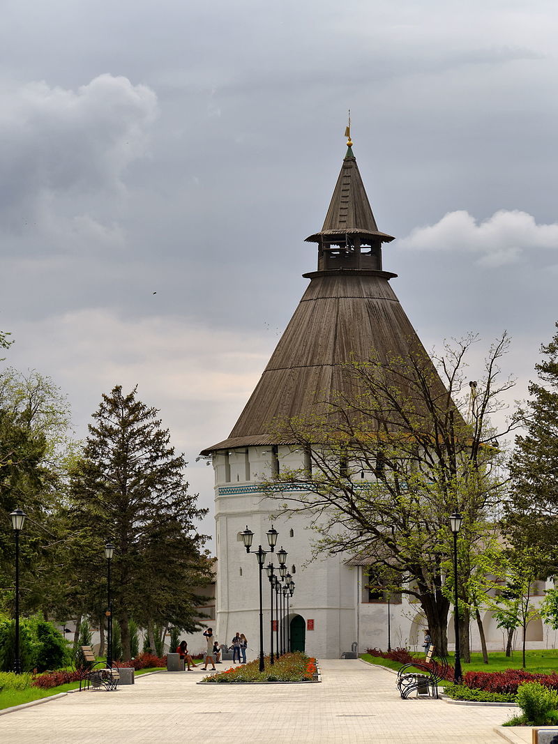 башни астраханского кремля