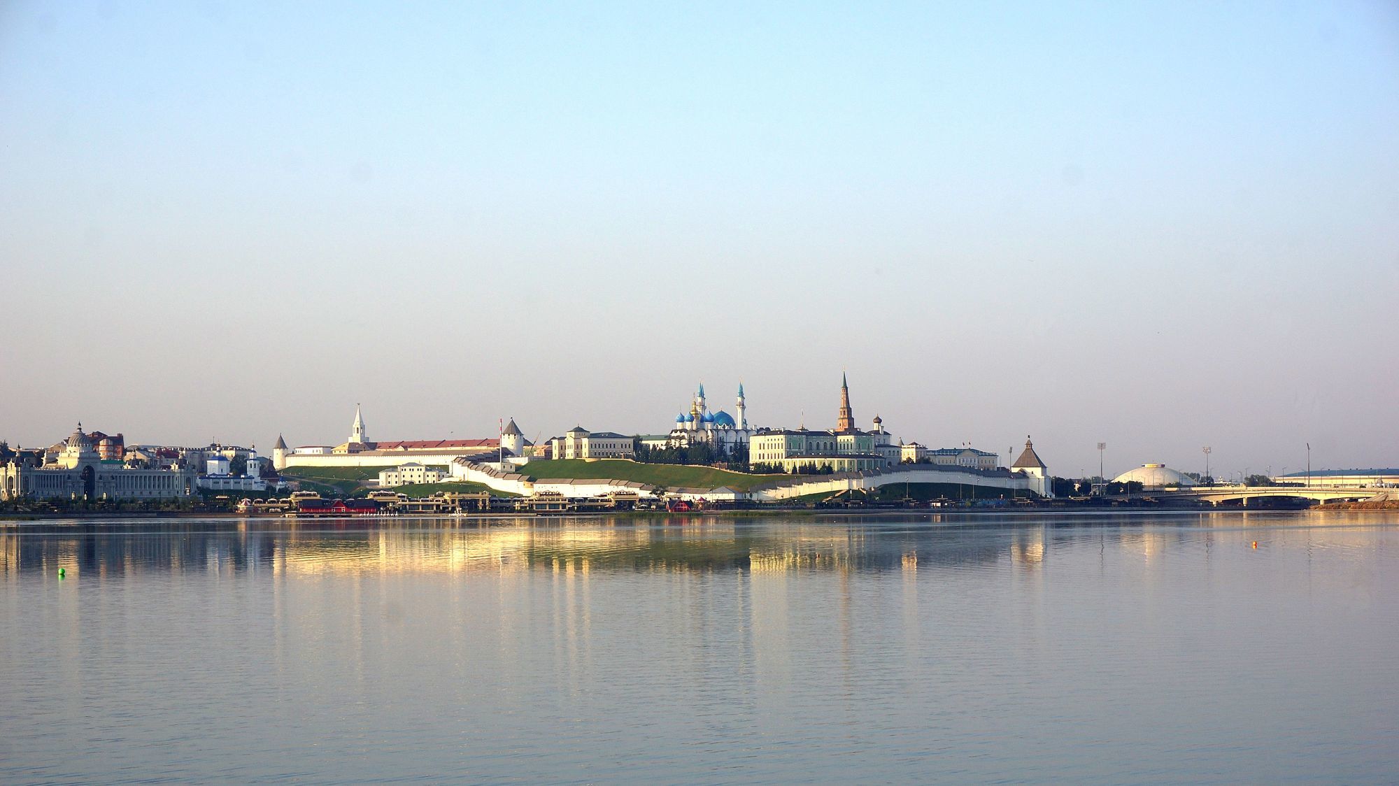 Казань расположена на реке