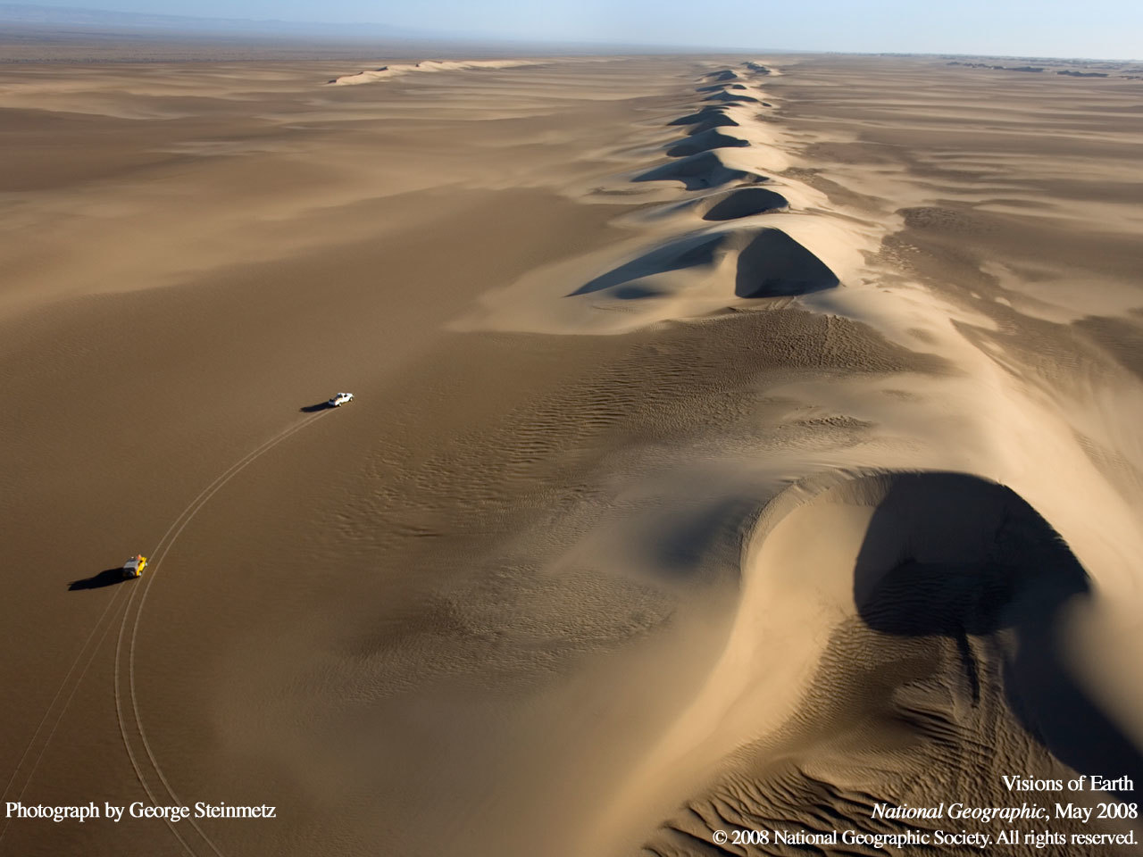 Исследовательская работа пески. Джордж Стейнмец фотограф. Kumtag Desert.